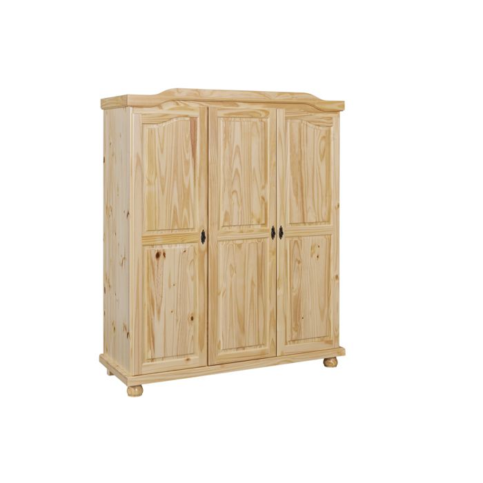 Armoire pin massif 3 portes Achat / Vente Armoire pin massif 3 portes